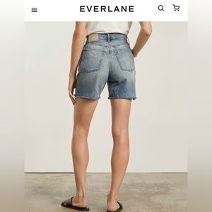 Everlane Size 28 Way-High Jean Short
